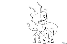 ant Coloring Pages To Print